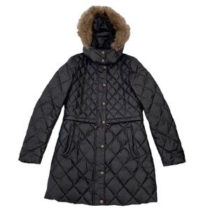 Andrew Marc Faux Fur Puffer Coat